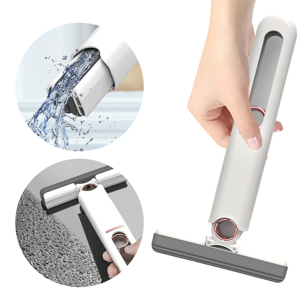 SwipeClean Pro™ Mini Squeeze Mop – Effortless Cleaning for Any Surface