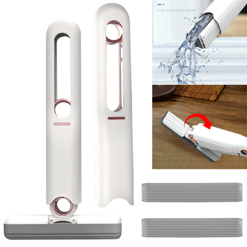 SwipeClean Pro™ Mini Squeeze Mop – Effortless Cleaning for Any Surface