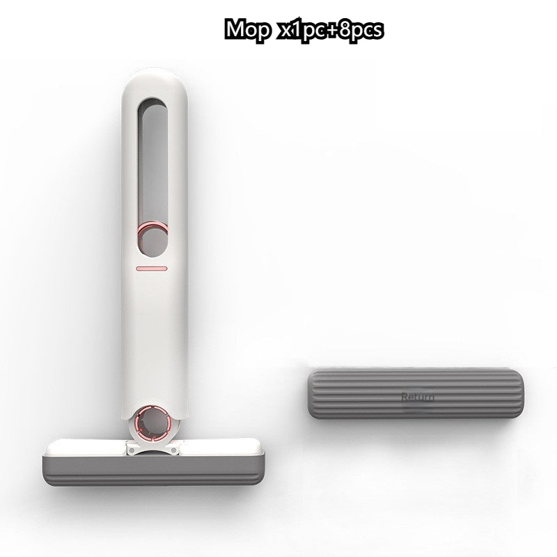SwipeClean Pro™ Mini Squeeze Mop – Effortless Cleaning for Any Surface